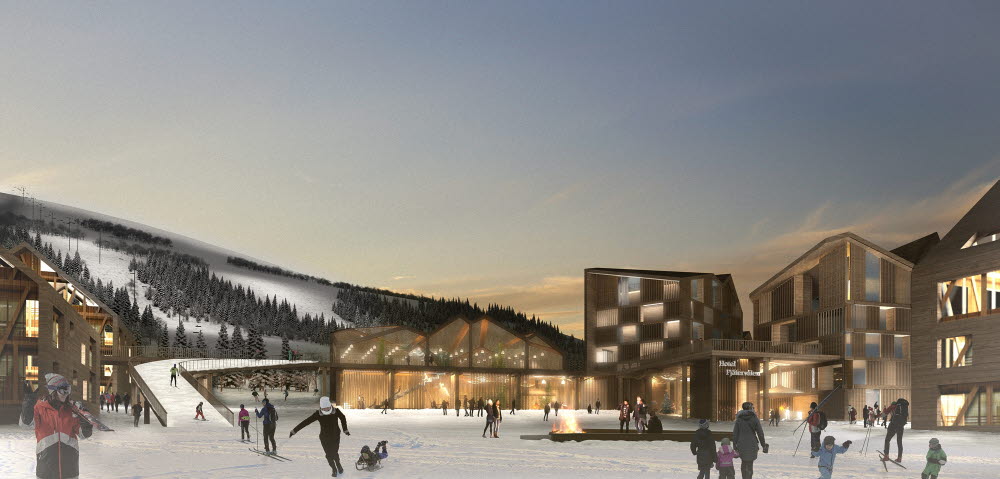 Fjätervålen rendering